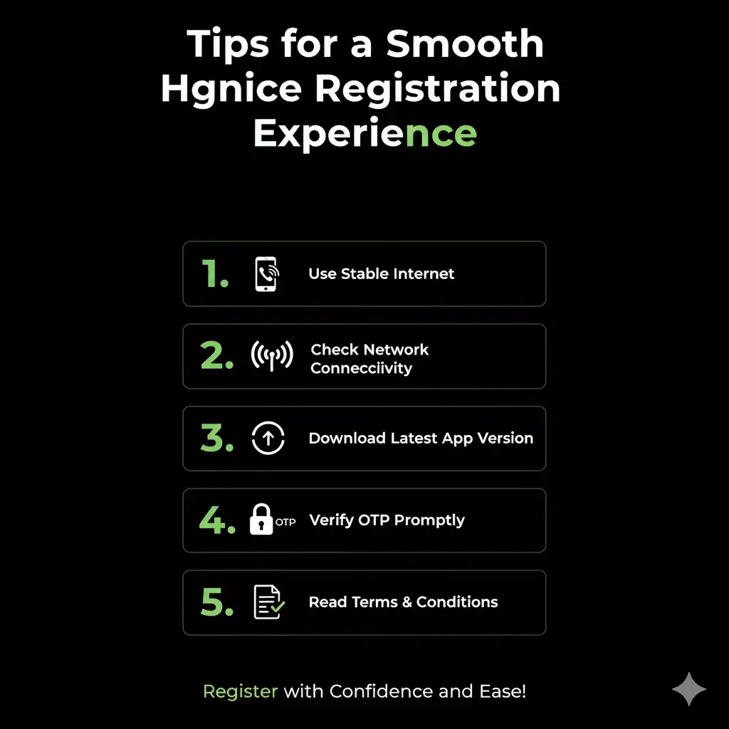 Tips for a Smooth Hgnice Registration Experience